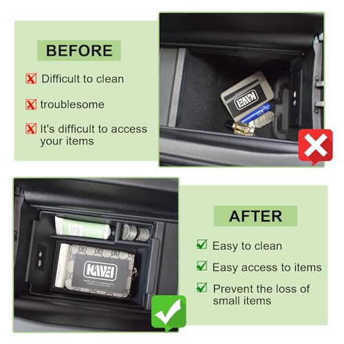 Center Console Organizer for 2020-2026 Mercedes Benz GLE / GLS - Product Imagery