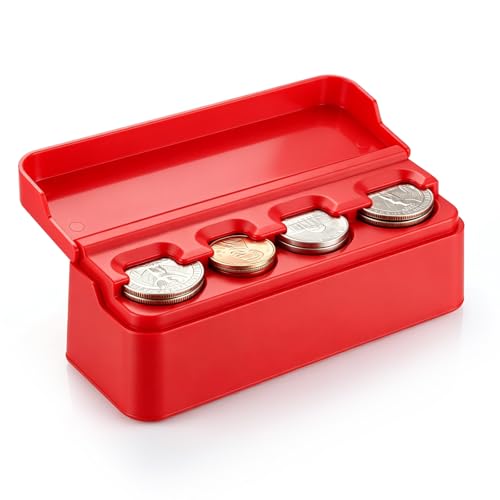 SINGARO Coin Holder for Car, Coin Change Organizer Compatible - Product Imagery