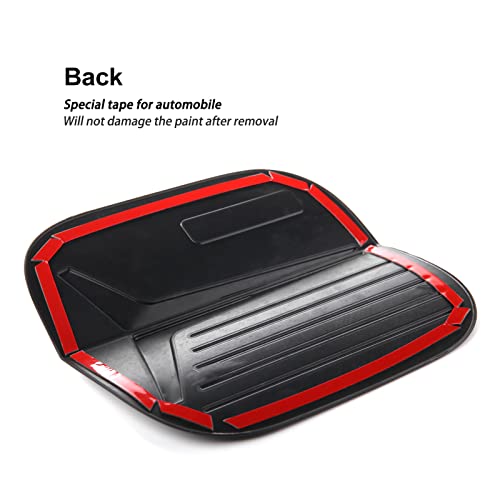 CKE for 11th Gen Civic Sedan Fuel Tank Cover -Glossy Black - Product Imagery