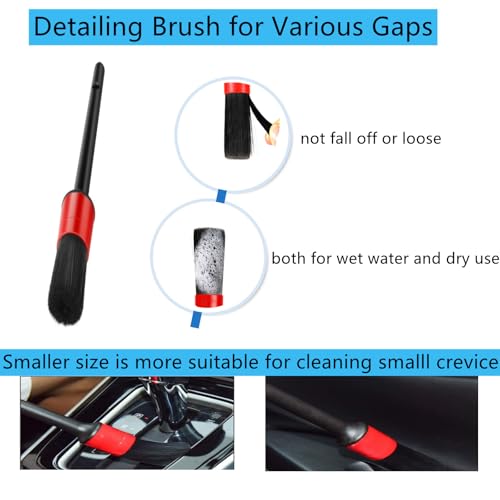 Fitosy Car Interior Duster Detail Brush Cleaning Gel Kit, Dust - Product Imagery