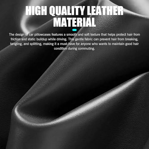 Shakas 2 PCS Cars Headrest Covers, Full Wrap-around Non-marking - Product Imagery