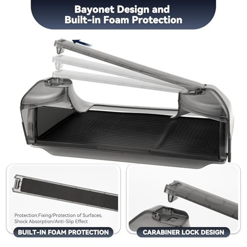 Hideable Under Screen Storage Organizer for Tesla Model Y & 3 - Product Imagery
