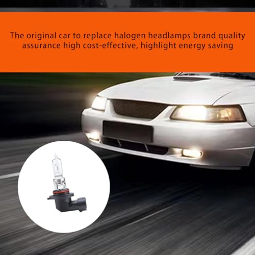 2 PCS Car 9005-55W Halogen Bulb, 12V Super Penetrating Quartz - Product Imagery