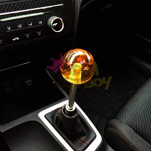 JDMBESTBOY Universal Z Shift Knob Ball 1-7 Star 54mm Adapters - Product Imagery