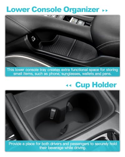 CDEFG 3Pcs for 2023 2024 2025 2026 Honda HR-V Center Console - Product Imagery
