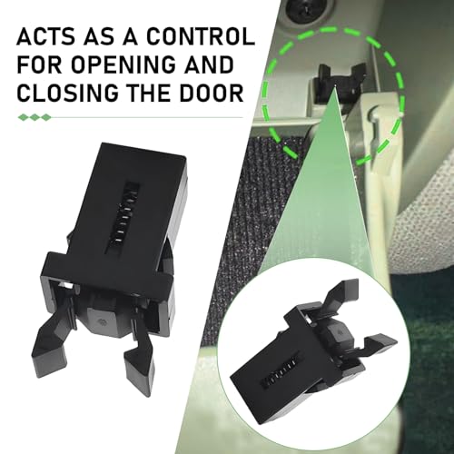 2 PCS Car Sunglasses Holder Catch Latch, Trash Can Lock - Product Imagery