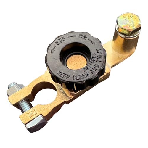 Top Post Battery Disconnect Switch 12V, Ampper Quick Disconnect - Product Imagery