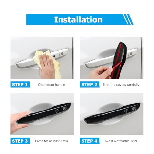Upgraded Door Handle Cover Compatible for Honda Civic 2021 2020 - Product Imagery