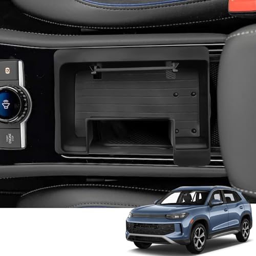 YEE PIN Console Organizer 2026 Tiguan Rline Black Center Console - Product Imagery