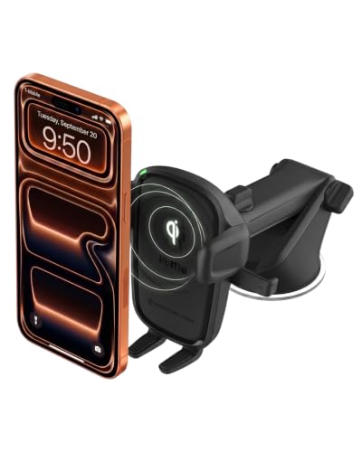 iOttie Car Charger Easy One Touch Wireless 2 Qi Charging - Product Imagery