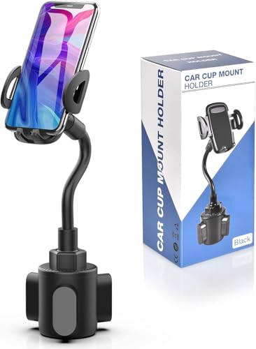 Phone Holders for Your Car, Adjustable Gooseneck Cup Car Phone - Product Imagery