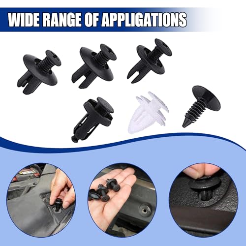 100PCS Car Bumper Retainer Clips - Product Imagery