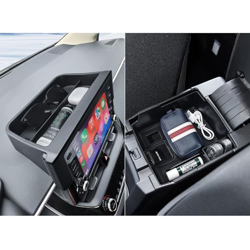 2PCS Center Console & Dashboard Organizer Set for Toyota Corolla - Product Imagery