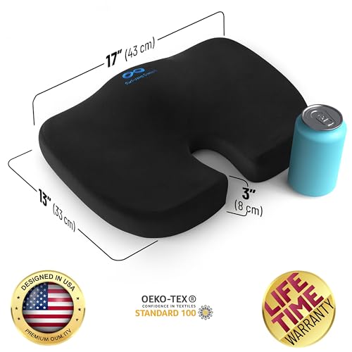 Everlasting Comfort Car Seat Cushions - Memory Foam Soft Car - Product Imagery