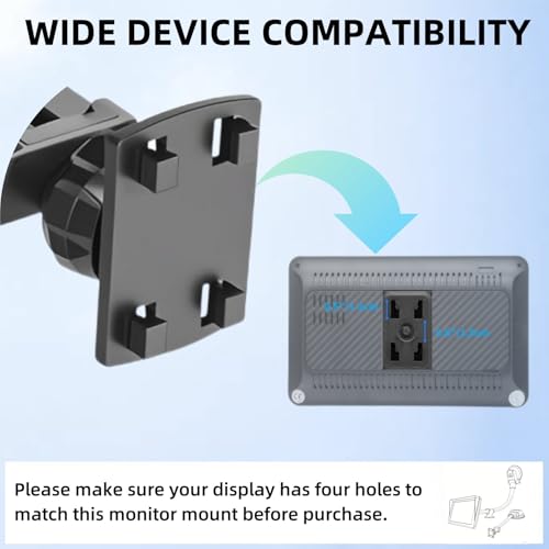 Carplay Screen Mount with 11.8” Long Arm, 360° Adjustable - Product Imagery
