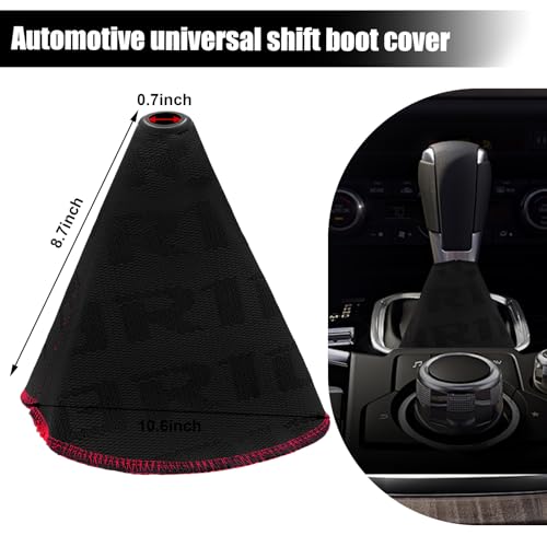 Car Shift Knob Dust Cover, Shift Boot Cover, Hyper Fabric - Product Imagery