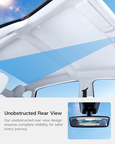 2026 Upgrade Sunshade Roof for Tesla Model 3 2021-2026, - Product Imagery