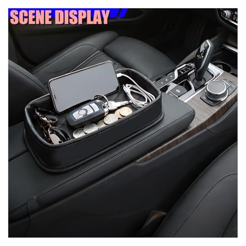 Craedli Car Dashboard Storage Tray, Multifunctional Leather Auto - Product Imagery