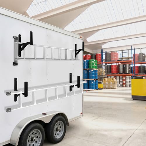 4 Pack Trailer Ladder Rack, 2 Pairs Heavy Duty Enclosed Trailer - Product Imagery