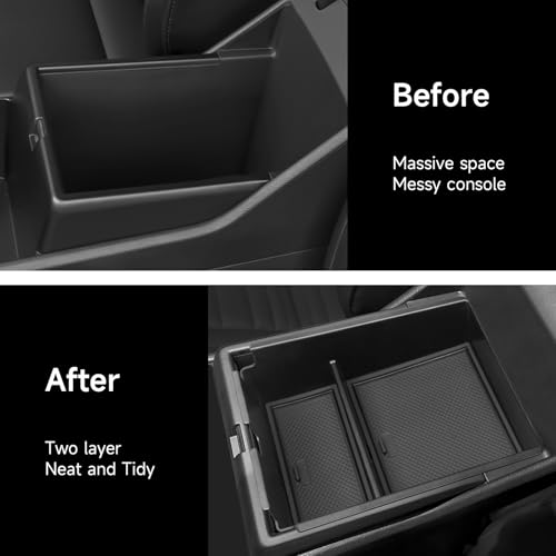 Center Console Organizer Compatible with Kia Sportage NQ5 2026 - Product Imagery