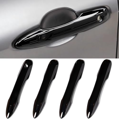 No Adhesive Snap-on Car Door Handle Cover Protector Compatible - Product Imagery