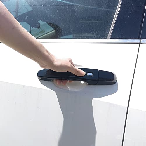 AOKIO Glossy Black Exterior Door Handle Cover Trim for Chevy - Product Imagery