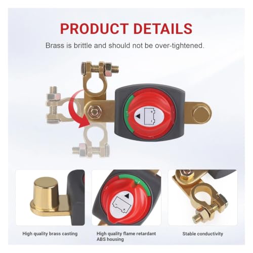 Vertical Disconnect Switch Top Post 2 Position Disconnect - Product Imagery