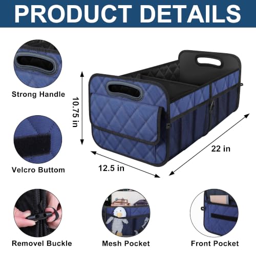 Deosk Car Trunk Organizer for SUV, Car Organizers and Storage - Product Imagery
