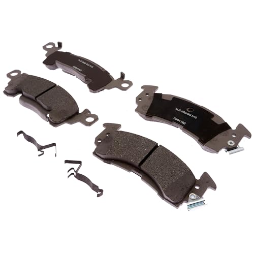 ACDelco Silver Front Brake Pad Set 14D52CHF1 | GM 19387619 - Product Imagery