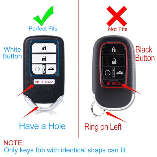 2016-2022 for Honda Key Fob Cover, Premium Soft TPU Full - Product Imagery