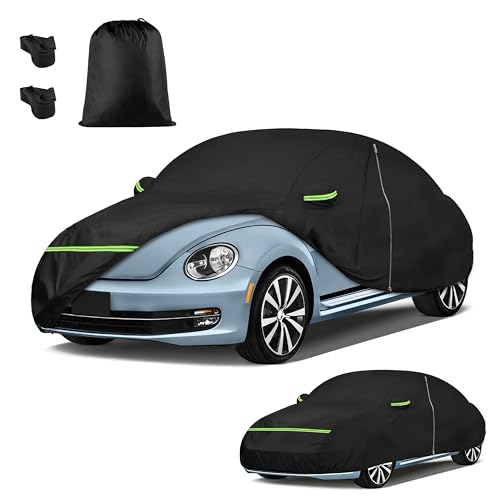 Car Cover for Volkswagen Beetle/New Beetle 1998-2019, Custom Fit - Product Imagery