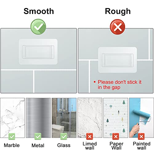 2 PCS Replacement Adhesive Strips for Wall Mounted Holder & - Product Imagery