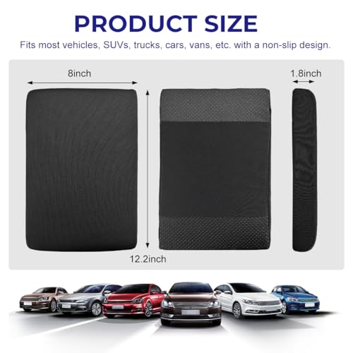 Car Center Console Pad, Memory Foam Center Console Cover - Product Imagery