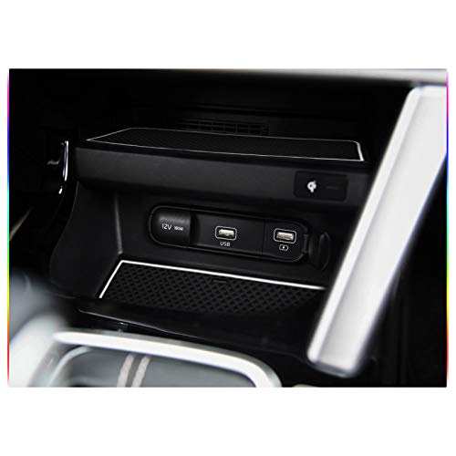 SKTU for 2021 2022 2023 2024 2025 2026 Kia Seltos Door Slot Mat - Product Imagery