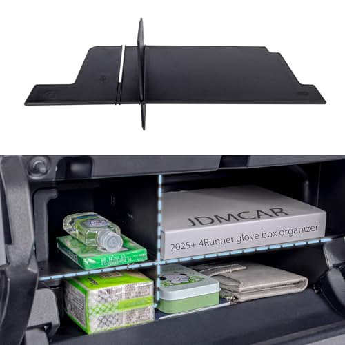 JDMCAR Glove Box Organizer Tray for 2025-2026 Toyota 4Runner - Product Imagery