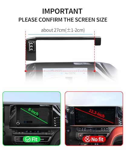 Car Phone Holder for Toyota Camry LE/SE 2025-2026 Accessories - Product Imagery