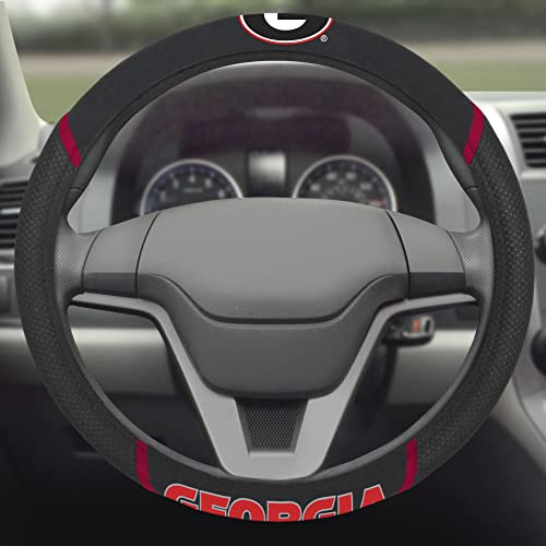 FANMATS NCAA Unisex-Adult Embroidered Steering Wheel Cover - Product Imagery