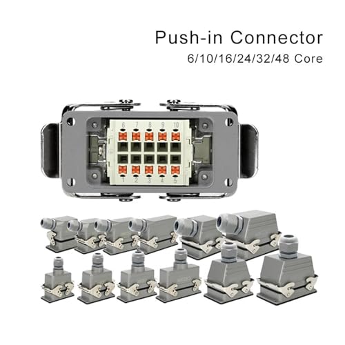 1pc Heavy Duty Waterproof Connector Tool-Free Wiring -for - Product Imagery