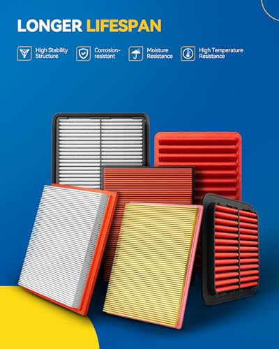 PHILTOP CA12051 Engine Air Filter for Honda Civic, HR-V, Rigid - Product Imagery