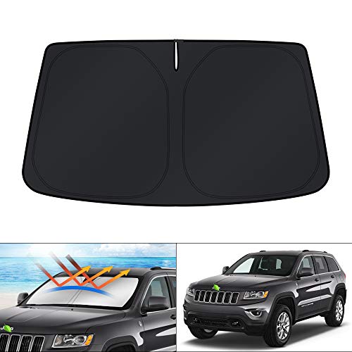 KUST Windshield Sun Shade for 2011-2026 Jeep Grand Cherokee/Jeep - Product Imagery