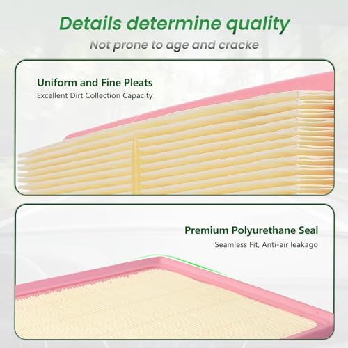Engine Air Filter, CA12295 Compatible with Subaru Crosstrek - Product Imagery