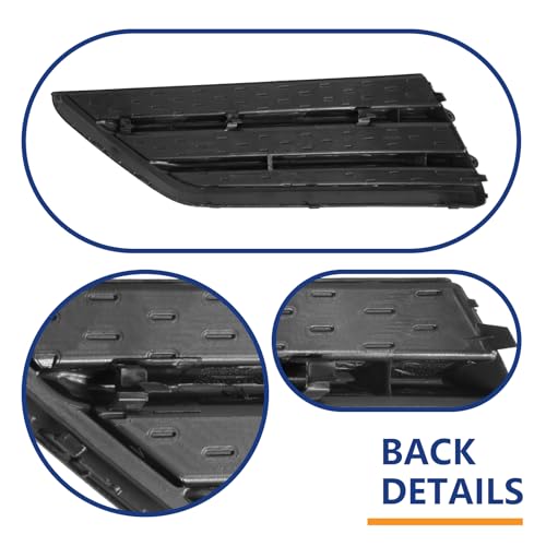 BXZ Passenger Bumper Insert Fog Light Cover For 2016 2017 2018 - Product Imagery