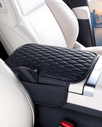 ESKONKE [Upgraded] Car Center Console Cover with 2 Storage Bags - Product Imagery