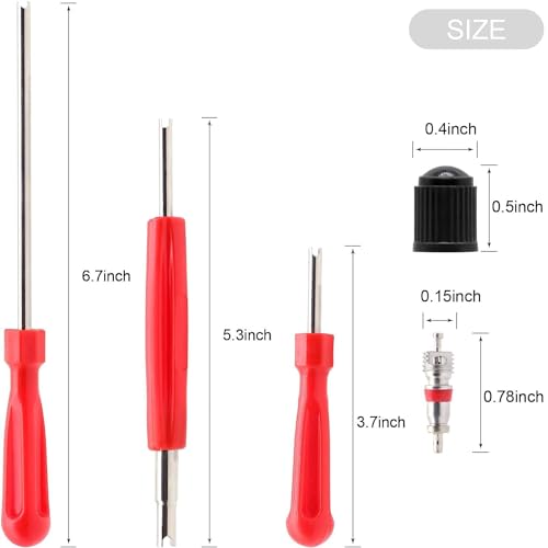 ZHSMS Valve Stem Puller Installer Tool, 5Pcs TR412, 5Pcs TR413, - Product Imagery