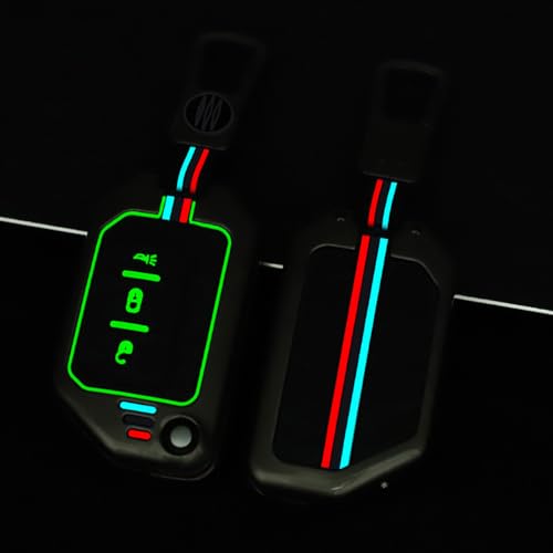 Zinc Alloy Key Fob Case Cover Compatible with Wrangler JL JLU - Product Imagery