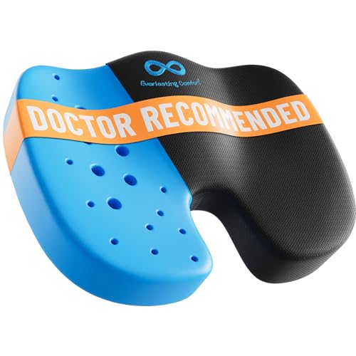 Everlasting Comfort Doctor Recommended Memory Foam Seat Cushion - Product Imagery