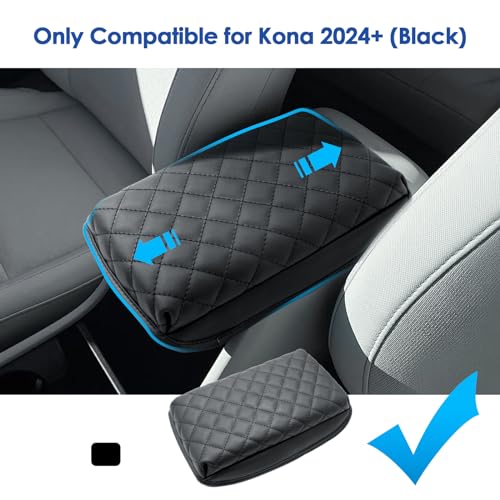2024 2025 2026 Kona Center Console Cover for Hyundai Kona - Product Imagery