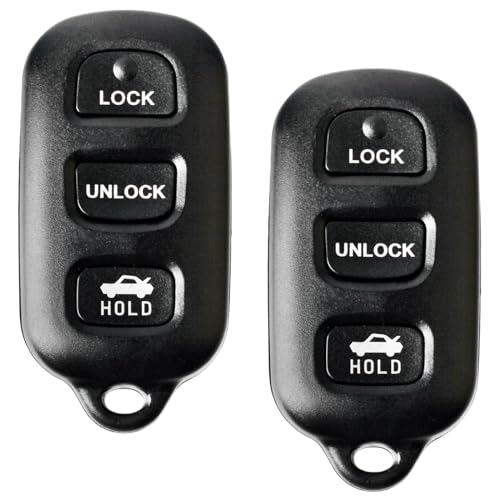 2X Key Fob Keyless Entry Remote Replacement for Toyota HYQ12BBX - Product Imagery