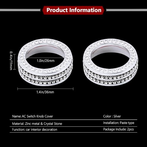 LECART Bling Car Accessories Fit for Honda Civic 10th Gen 2016 - Product Imagery