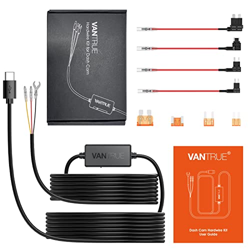 Vantrue 11.5ft USB-C Hardwire Kit, Compatible with All Vantrue - Product Imagery